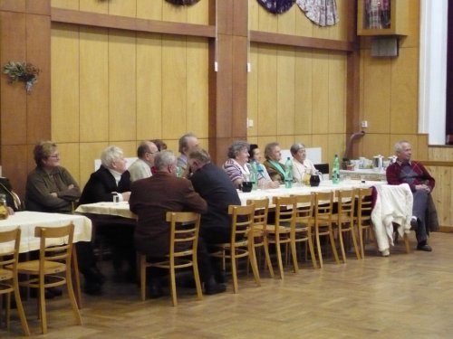 Beseda s důchodci - 23.11.2007